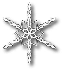 Лезвие - Crystal Snowflake от Memory Box, 1 шт.