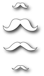 Лезвия - Dies - Moustache Set, 4 шт.