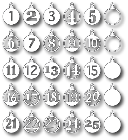 Лезвие - Dies - Advent Calendar Set