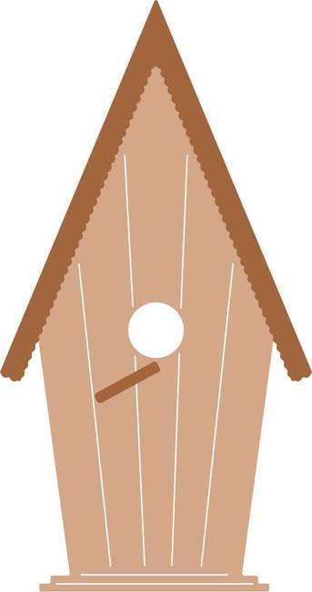 Нож для вырубки от Cheery Lynn Designs - Classic Birdhouse