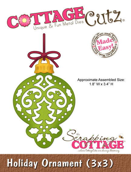 Лезвие CottageCutz Holiday Ornament, 7,5х7,5 см