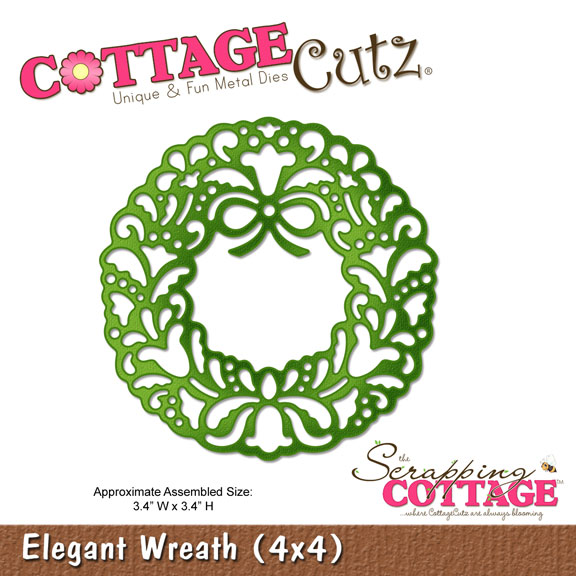 Лезвие CottageCutz Elegant Wreath, 10х10 см