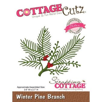 Лезвие CottageCutz Winter Pine Branch (Elites)