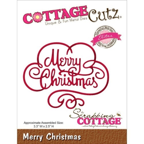 Лезвие CottageCutz - Merry Christmas