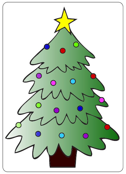 Папки для тиснения Crafts Too Embossing Folder -Christmas Tree