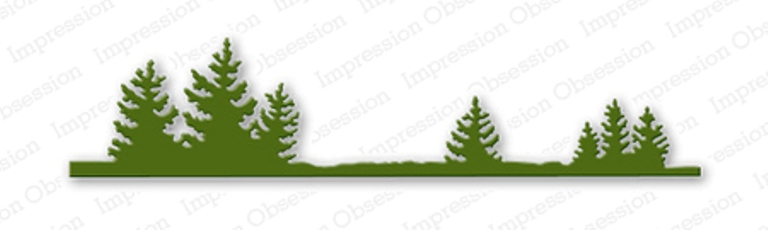 Нож от Impression Obsession - Fir Tree Border