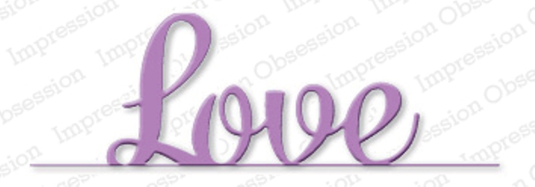 Нож от Impression Obsession - Love Border Word