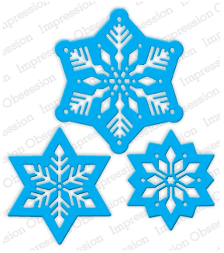 Ножи от Impression Obsession - Snowflakes Cutout