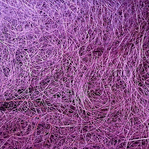 Сизаль натуральный, цвет фиолетовый, 40 г