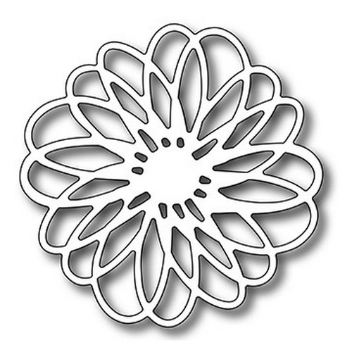 Лезвие Frantic Stamper - Precision Die - Scribble Flower