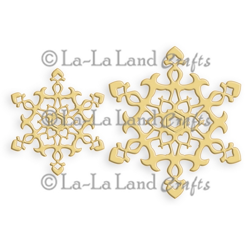 Лезвие La-La Land Crafts - Ornate Snowflakes (set of 2)