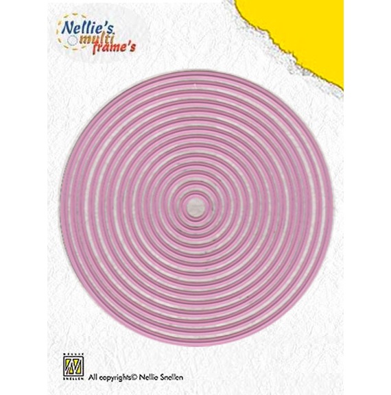Лезвие Nellie Snellen Multi Frame Dies - Straight Round