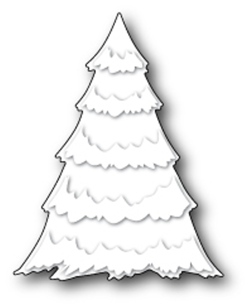 Ножи от Poppystamps - DIES- Snow Flocked Tree