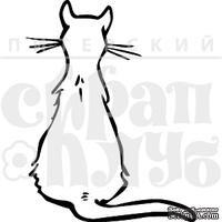 Акриловый штамп &#039;&#039;Белая кошка&#039;&#039; - ScrapUA.com