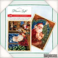 Заготовка для открытки от Flower Soft - Workshop Santa, 6 шт. - ScrapUA.com