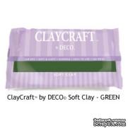 Полимерная глина от Claycraft by Deco© - Green, цвет зеленый, 55 гр. - ScrapUA.com