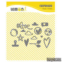 Набор чипборда от Lemon Owl - Plans for Today, Chipboard kit #02 - ScrapUA.com