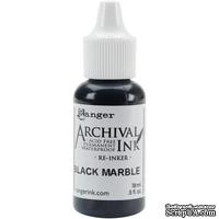 Заправка для архивных чернил Ranger - Archival Ink - Black Marble - ScrapUA.com