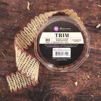 Лента Prima - Weave Trim - Mushroom, цвет бежевый, 90 см