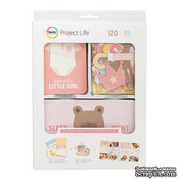 Набор карточек Project Life by Becky Higgins - Value Kit - Lullaby Girl, 120 элементов