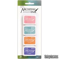 Набор архивных чернил Ranger - Wendy Vecchi - Mini Archival Ink Pads - Kit 3 - ScrapUA.com