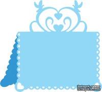 Лезвие от Cheery Lynn Designs - Hearts and Doves Placecard #2 - B300