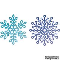 Ножи от Cheery Lynn Designs - Snowflake Set 2, 6 шт - ScrapUA.com