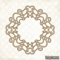 Чипборд Blue Fern Studios - Doodle Circle Frame - ScrapUA.com