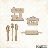 Чипборд Blue Fern Studios - Cute Kitchen Set - ScrapUA.com