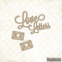 Чипборд Blue Fern Studios - Love Letters