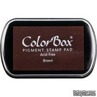 Чернила ColorBox Pigment Ink Pad - Brown - ScrapUA.com