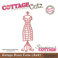 Лезвие CottageCutz Vintage Dress Form, 10х10 см