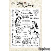 Акриловые штампы Crafty Secrets - Coffee &amp; Tea, 15х20 см - ScrapUA.com