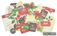 Набор высечек от Kaisercraft - Basecoat Christmas Collection - Collectables - Die Cut Cardstock Pieces, 50 шт. - ScrapUA.com