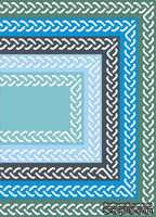 Лезвия Celtic Chain Rectangle от Cheery Lynn Designs - ScrapUA.com