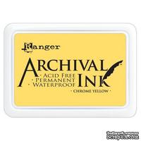 Архивные чернила Ranger - Archival Ink Pads - Chrome Yellow - ScrapUA.com