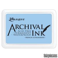 Архивные чернила Ranger - Archival Ink Pads - French Ultramarine - ScrapUA.com