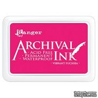 Архивные чернила Ranger - Archival Ink Pad - Vibrant Fuchsia - ScrapUA.com