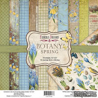 Набор скрапбумаги Botany spring 30,5x30,5см, ТМ Фабрика Декору - ScrapUA.com