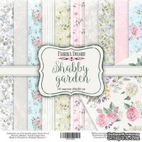 Набор скрапбумаги - Shabby garden, 20x20 см, ТМ Фабрика Декора - ScrapUA.com