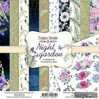 Набор скрапбумаги Night garden 20x20см, TM Fabrika Decoru - ScrapUA.com