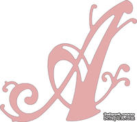 Лезвие Lace Flourish Letter A от Cheery Lynn Designs