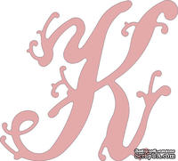 Лезвие Lace Flourish Letter K от Cheery Lynn Designs - ScrapUA.com