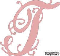Лезвие Lace Flourish Letter T от Cheery Lynn Designs