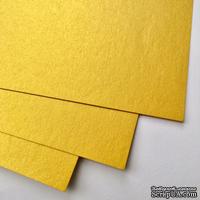 Дизайнерский картон с металлизированным эффектом Stardream gold, 30х30, 285 г/м2, 1 шт. - ScrapUA.com
