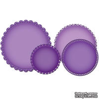 Ножи от Spellbinders - Grand Decorative Circles One, 4 шт, диаметр от 12 до 20 см