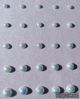 Клеевые полужемчужинки Pearls Perky Set - Lt Ocean, цвет: голубой, 25 шт. - ScrapUA.com