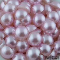 Половинки жемчужин "Baby Pink", цвет: розовый светлый, 9-10 мм, 10 шт.