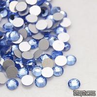 Стразы Light Sapphire, 4.6~4.8мм, цвет сапфир, 20 шт. - ScrapUA.com