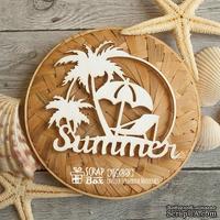 Чипборд  ScrapBox - островок в круге Summer Hf-068